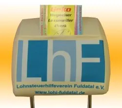 Bezug mit Tasche & vollfllächig bedruckt