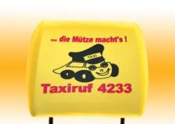 Kopfstützenbezug inkl. Druck vollflächig