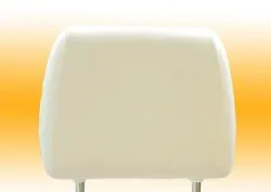 Kopfstützenbezug weiß