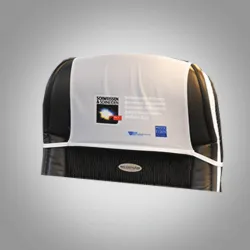 Kopfstützenlatzen beidseitig inkl. Gummiband