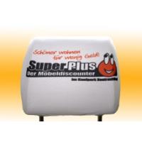 Kopfstützenbezug inkl Druck ca.14x14cm