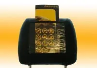 Kopfstützenbezug inklusive Sichtfenster