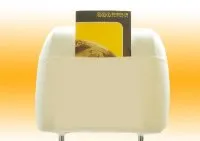 Kopfstützenbezug mit Einstecktasche