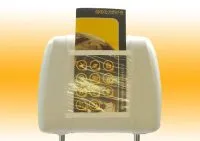 Kopfstützenbezug mit Sichtfenster