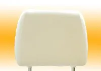 Kopfstützenbezug weiß