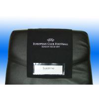 Kopfstützenlatzen schwarz PE/BW Druck Transfer US F-Band +SF